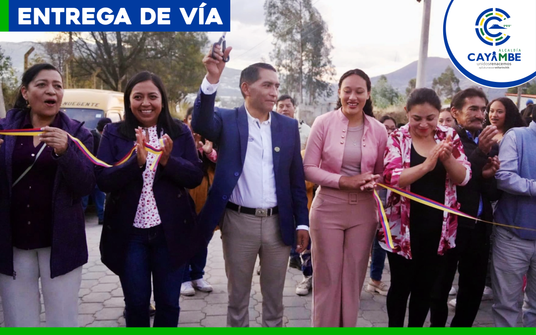 INAUGURACIÓN CALLE PICHINCHA