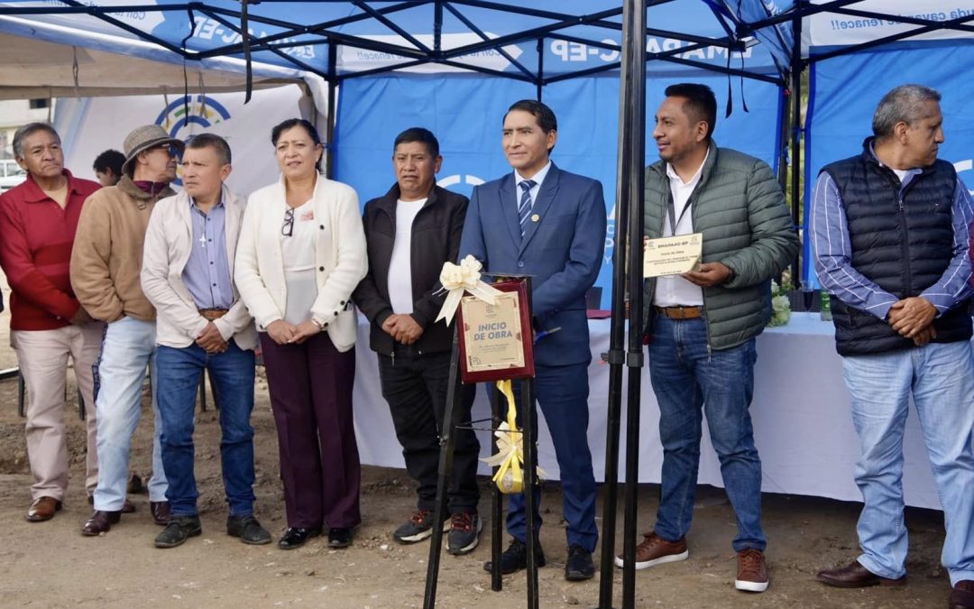 INICIAMOS EL AÑO CON NUEVAS OBRAS PARA EL SECTOR URBANO