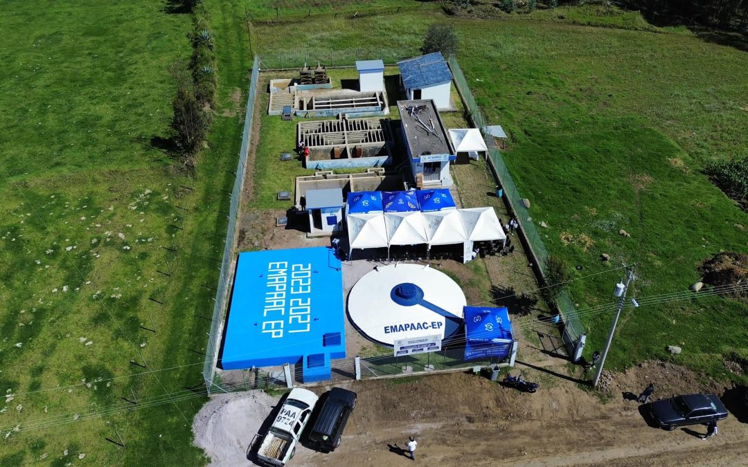 INAUGURACIÓN DEL TANQUE DE ALMACENAMIENTO DE AGUA POTABLE ‘EL QUINGO’ EN CAYAMBE