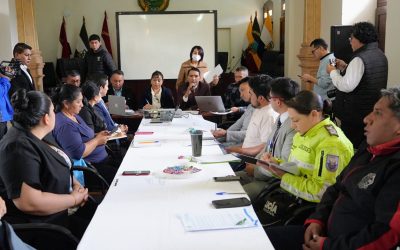 CONTINÚA LA GESTIÓN INTERINSTITUCIONAL POR LA SEGURIDAD DEL CANTÓN