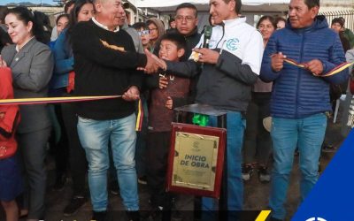 INICIA EL ADOQUINADO EN EL BARRIO LA REMONTA