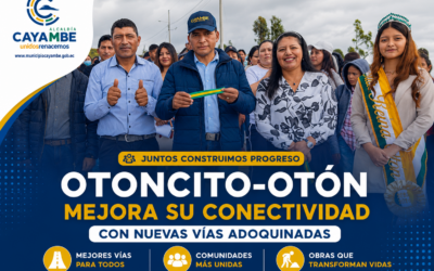 La comunidad Otoncito fortalece su conectividad con nueva obra de adoquinado