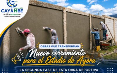Continúan los trabajos de la segunda fase del Estadio de Ayora