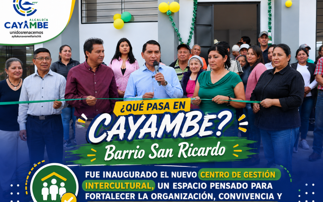 Fue inaugurado el Centro de Gestión Intercultural del barrio San Ricardo