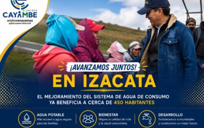 Izacata fortalece su sistema de agua de consumo con nueva obra