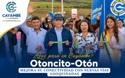 La comunidad Otoncito fortalece su conectividad con nueva obra de adoquinado