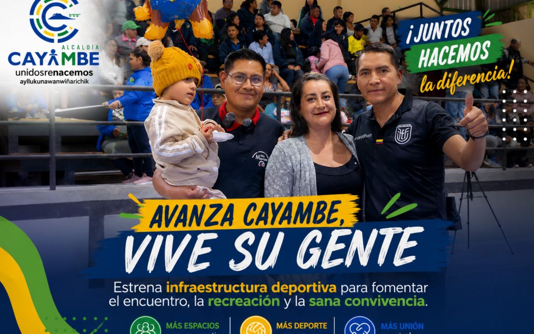 Ascázubi estrena nueva infraestructura deportiva para su comunidad