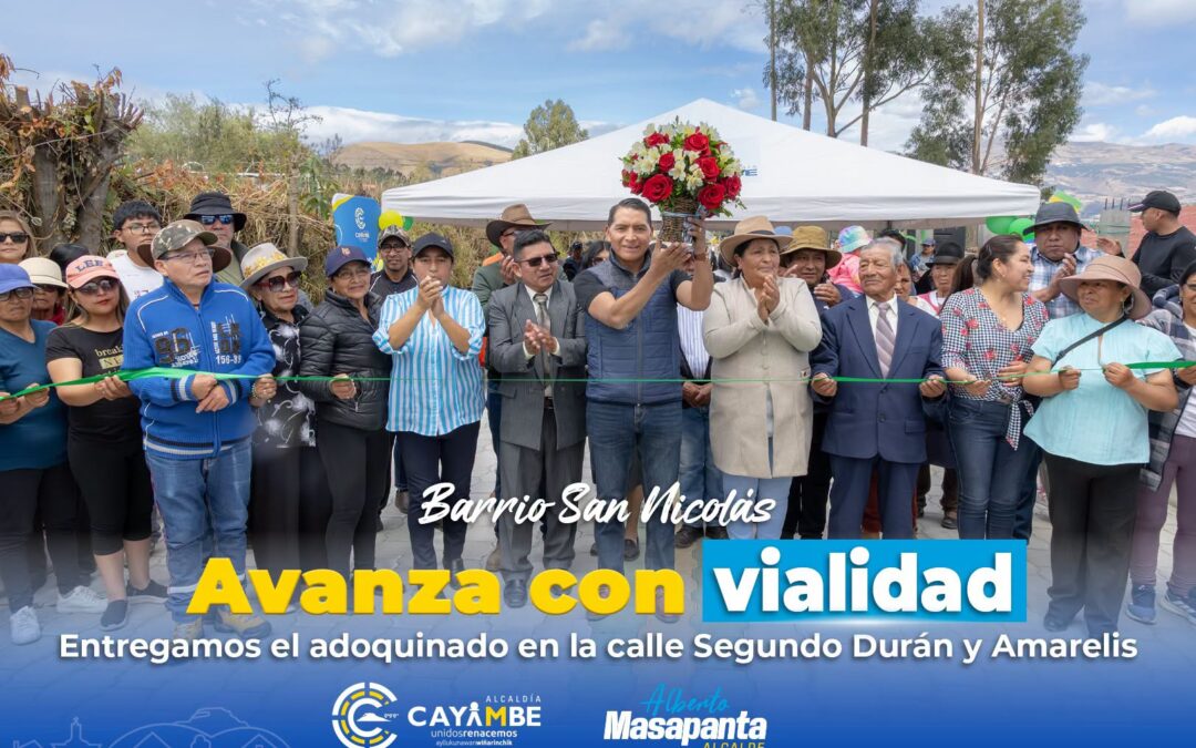 San Nicolás celebra una obra esperada por más de cuatro décadas